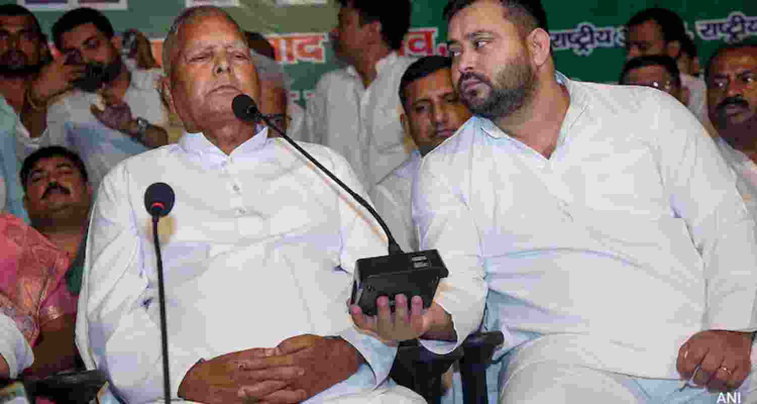 Lalu Prasad Yadav announced that Tejashwi Yadav would take on a greater leadership role.