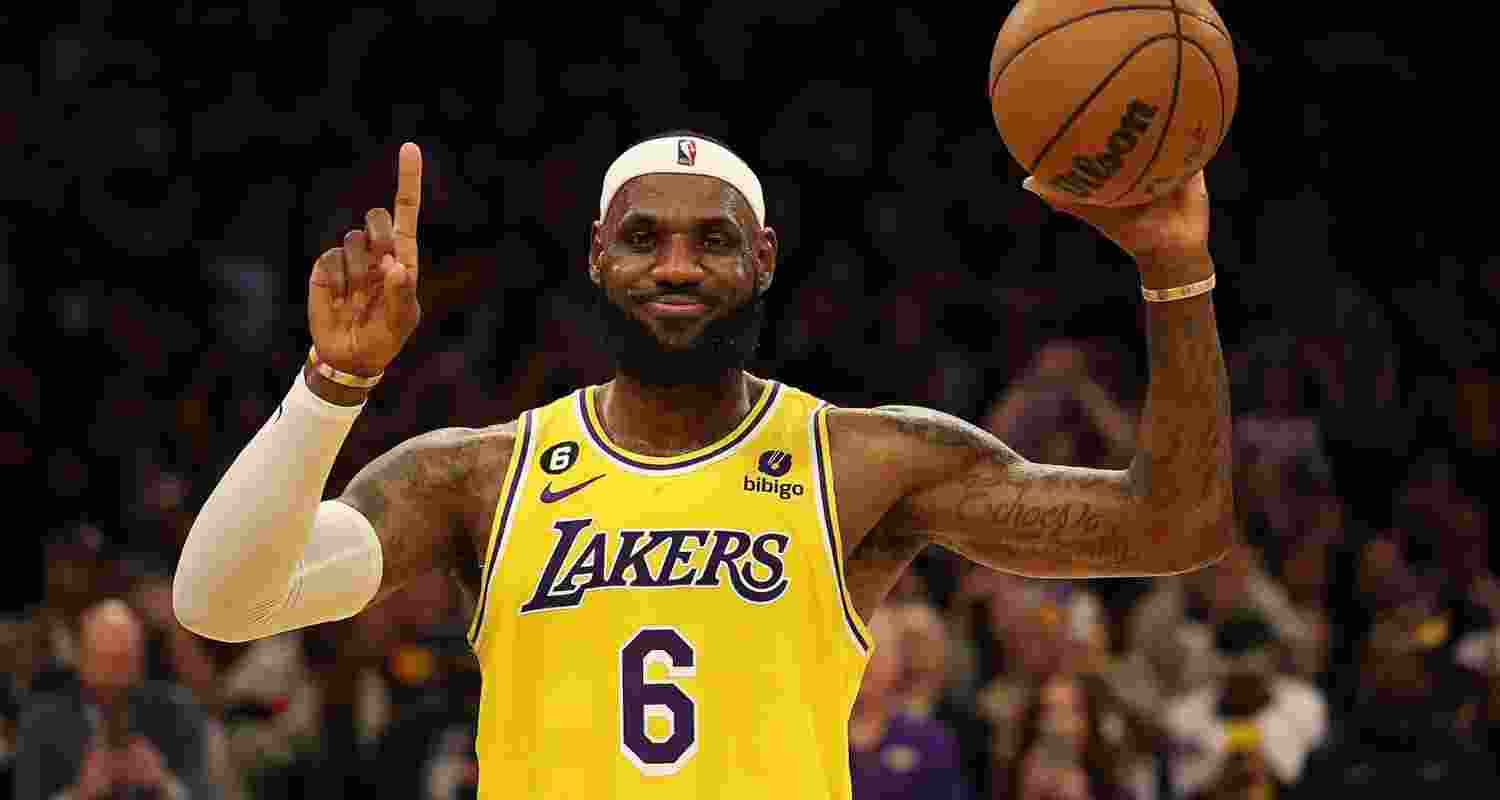 Basketball star Lebron James.