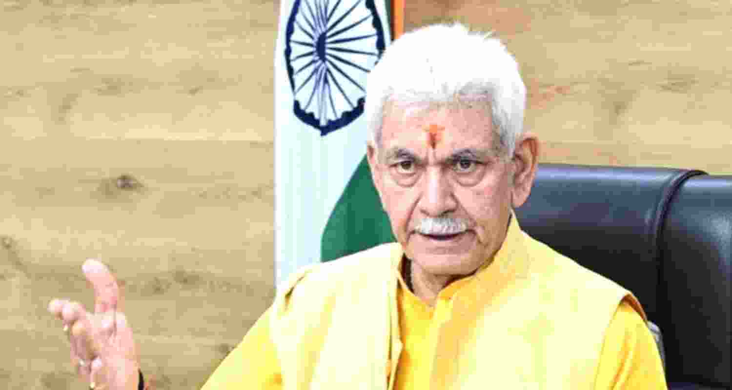 Jammu and Kashmir Lieutenant Governor Manoj Sinha