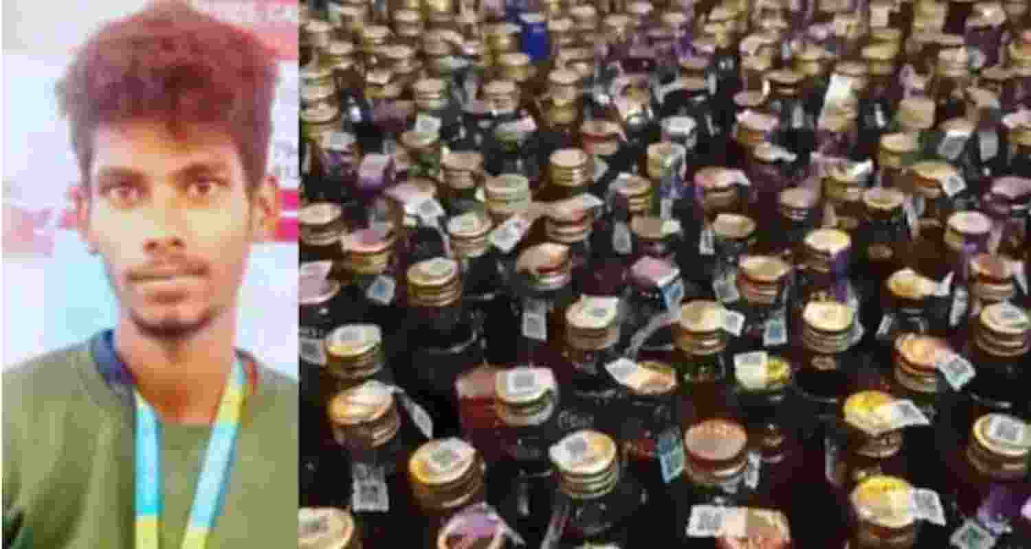 Man dies after drinking 5 liquor bottles for Rs 10,000 bet