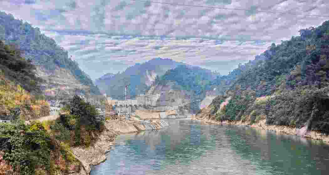 The proposed 1,650 MW Subansiri Upper Hydroelectric Project.