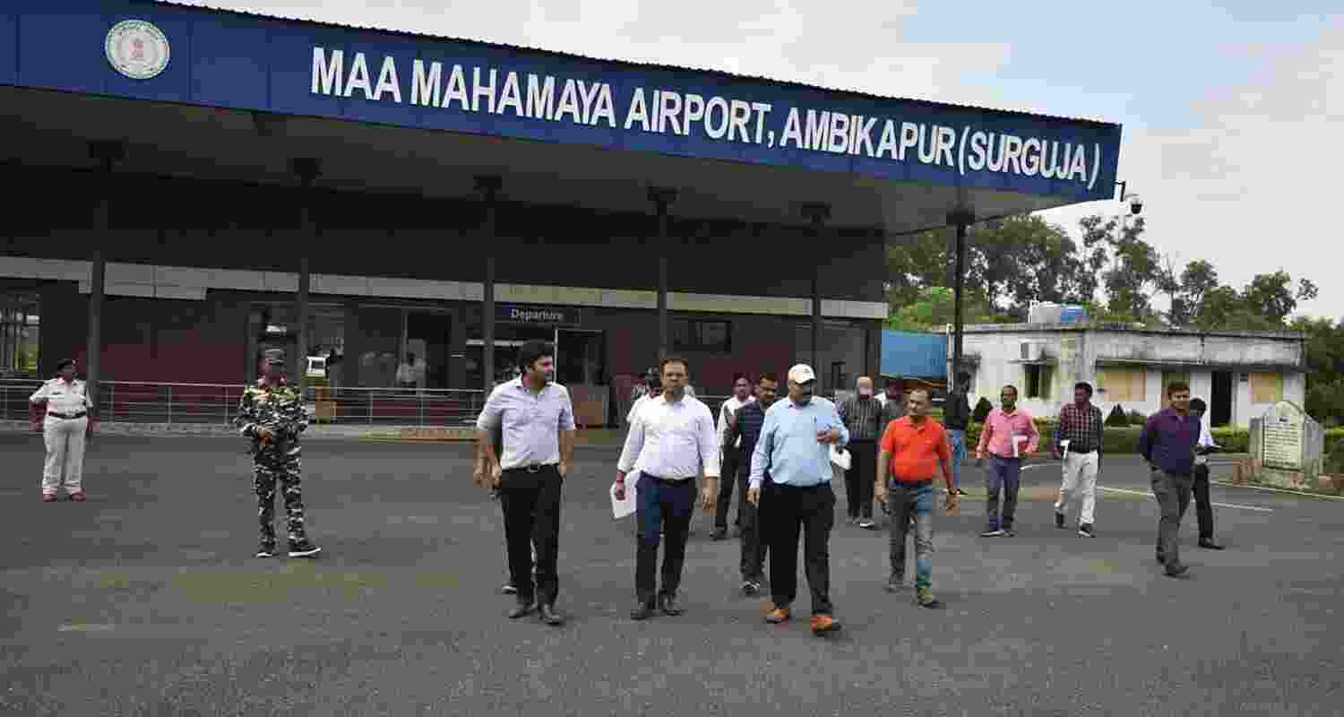 Ambikapur's Maa Mahamaya Airport.