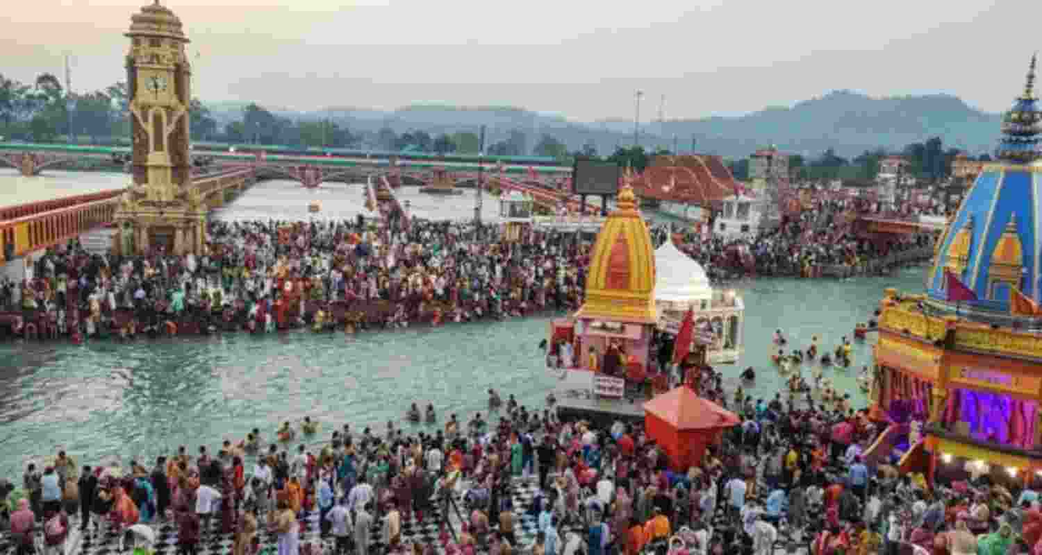 The Kumbh Mela 2021. 