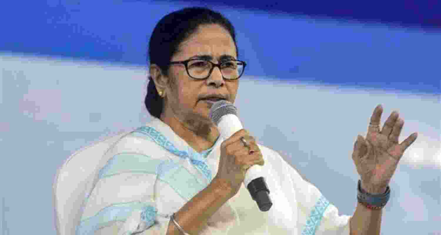 West Bengal Chief Minister Mamata Banerjee - file image.