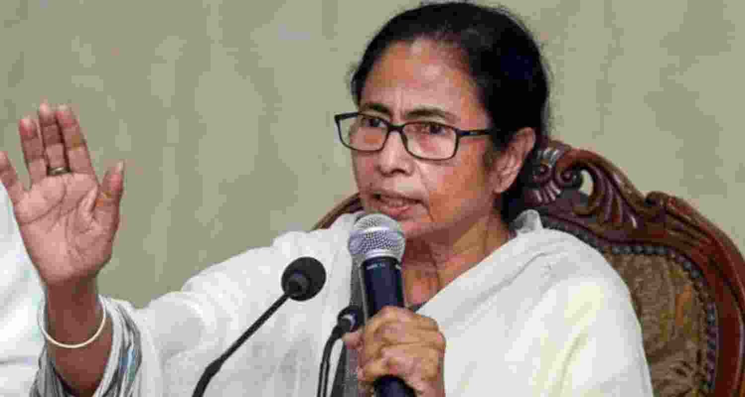 West Bengal Chief Minister Mamata Banerjee - file image. 