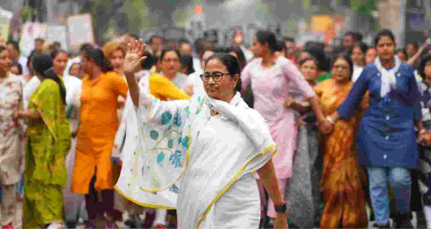 West Bengal Chief Minister Mamata Banerjee - file image.