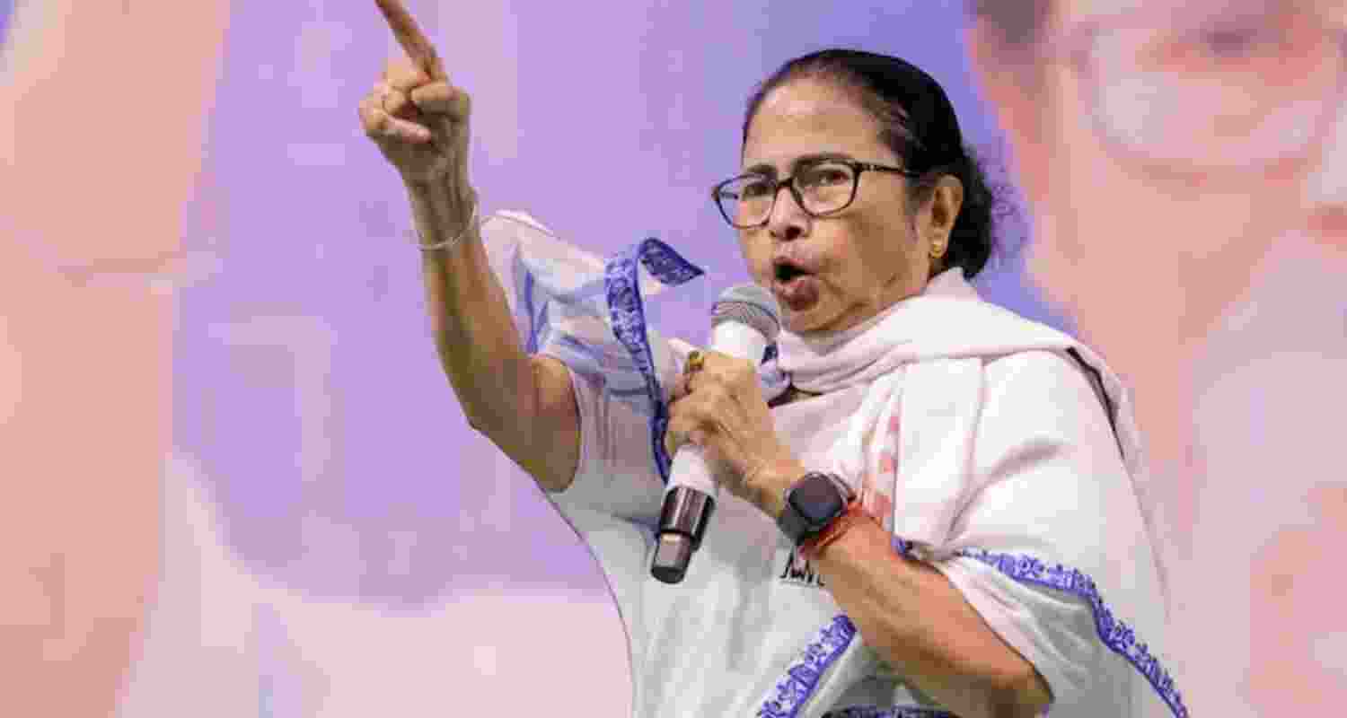 West Bengal Chief Minister Mamata Banerjee - file image.