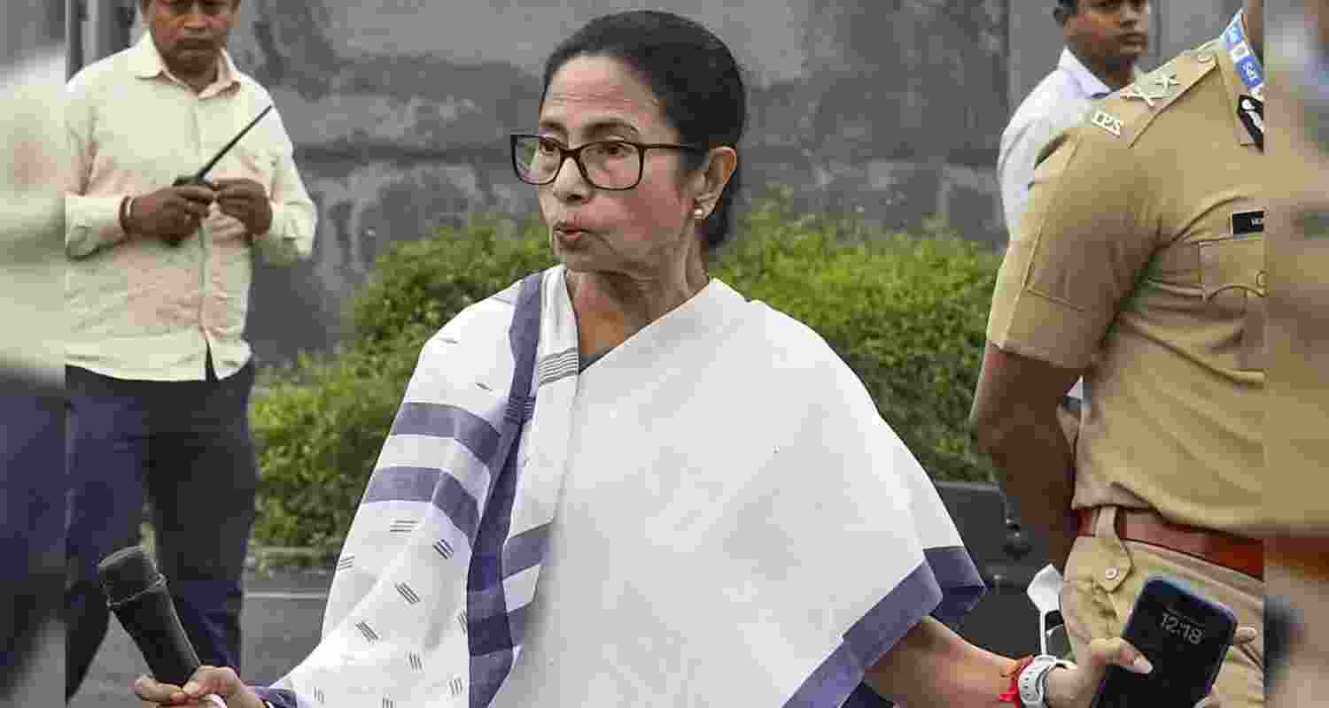 West Bengal Chief Minister Mamata Banerjee - file image. 