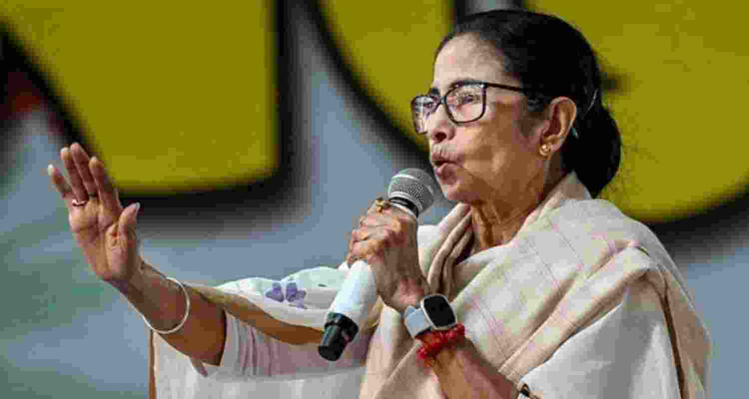 West Bengal Chief Minister Mamata Banerjee - file image.