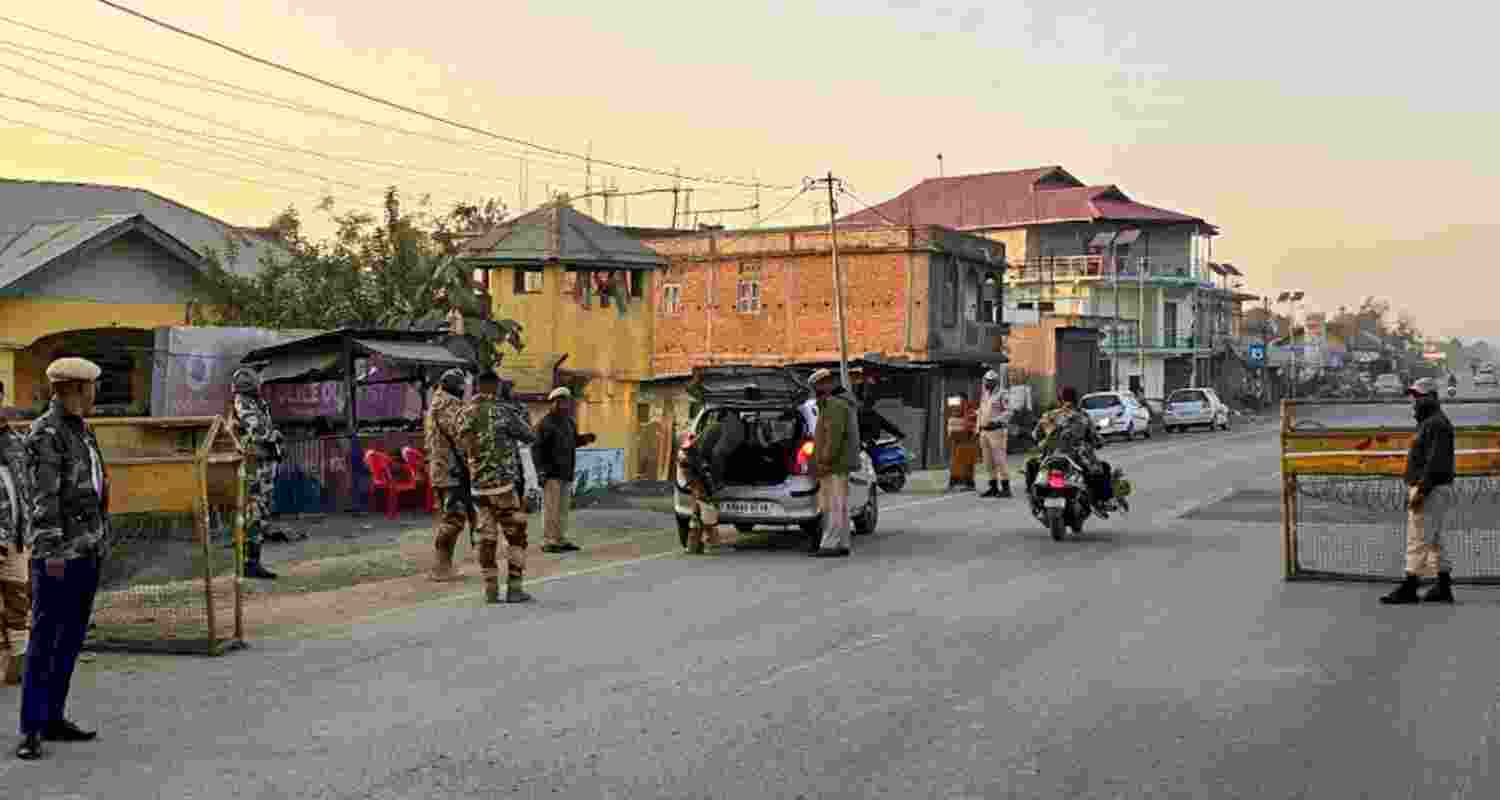 Curfew imposed in Manipur districts after violence over children’s deaths in blast; internet suspended as protests turn violent near CRPF camp.