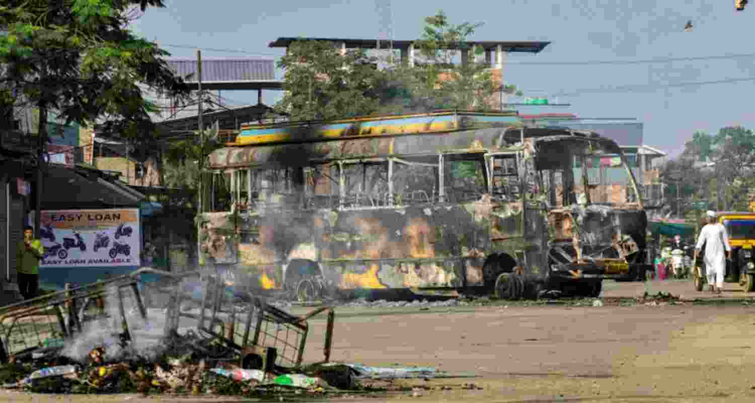 Protests continue overnight in Manipur defying prohibitory orders