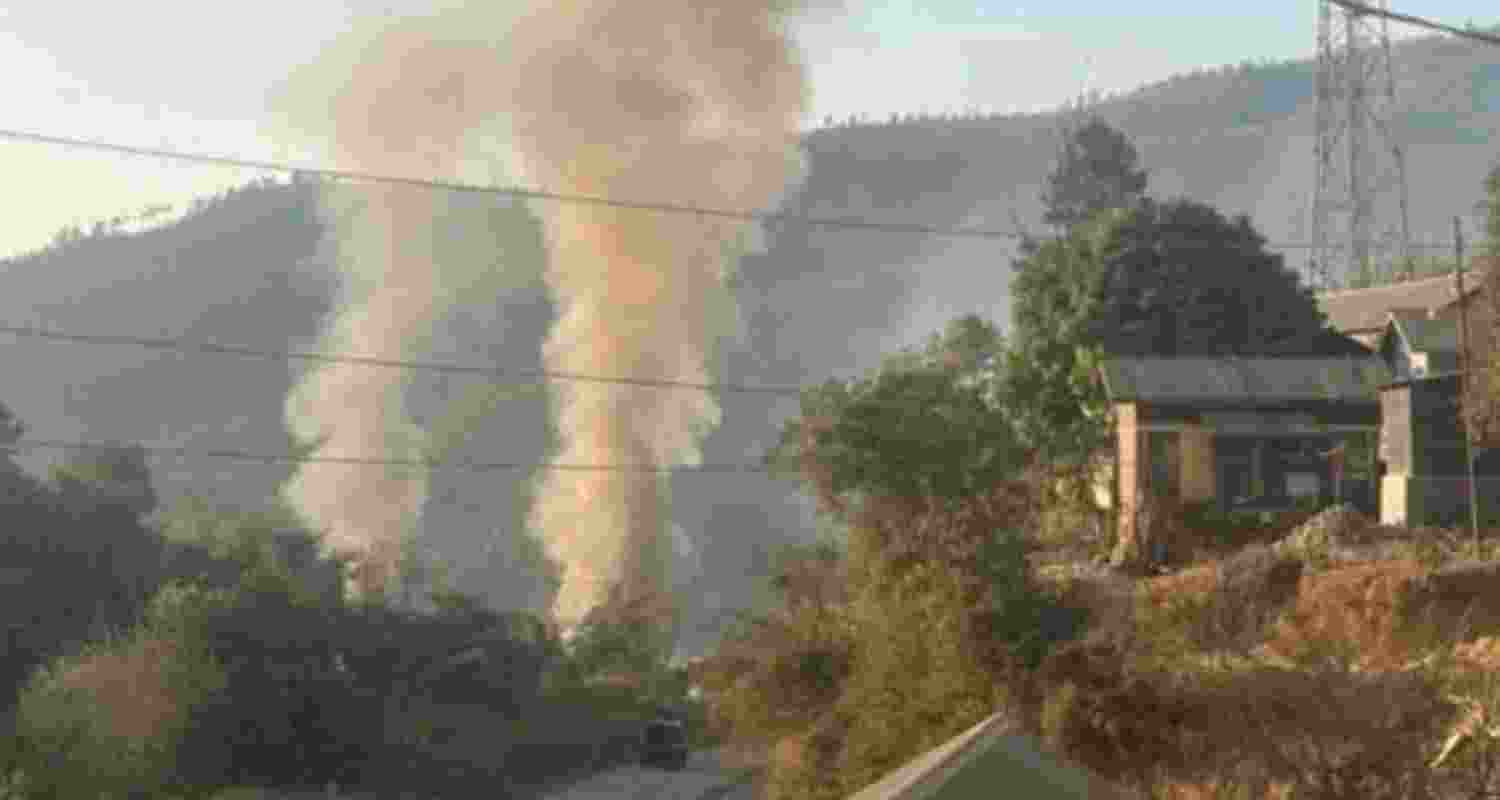 Arson, firing in Ukhrul; Internet suspended for five days