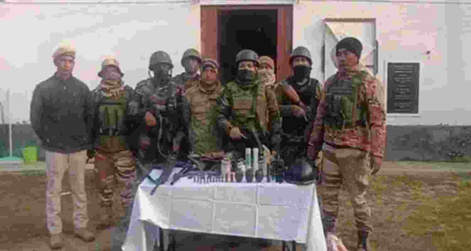 Manipur: Security forces recover arms, ensure smooth passage of essential supplies.