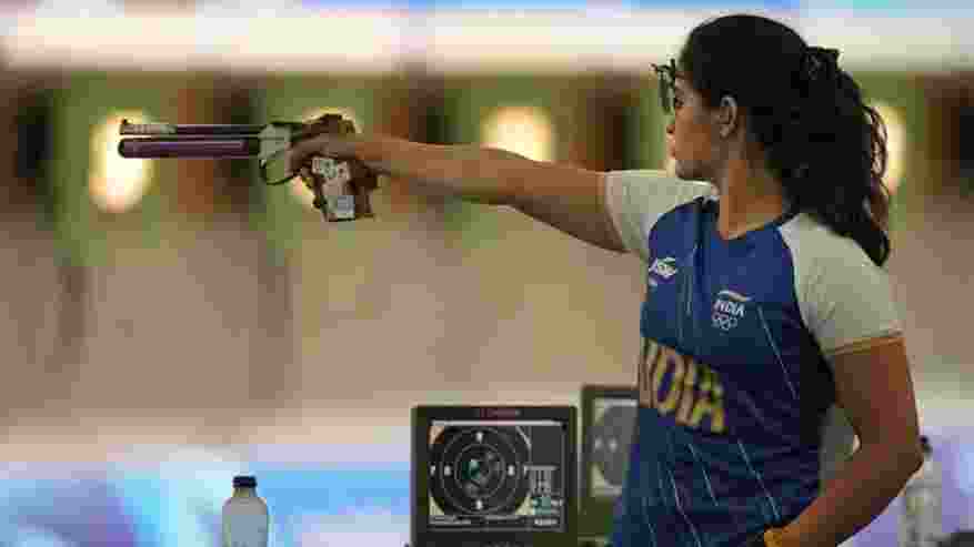 She's also the first Indian woman to win a shooting medal.