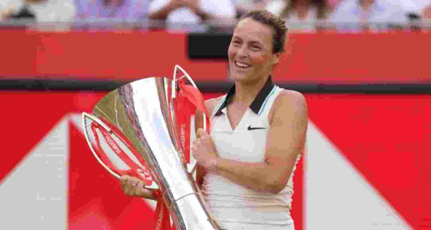 Tatjana Maria has climbed from No. 86 to No. 43 in the world rankings after this performance.