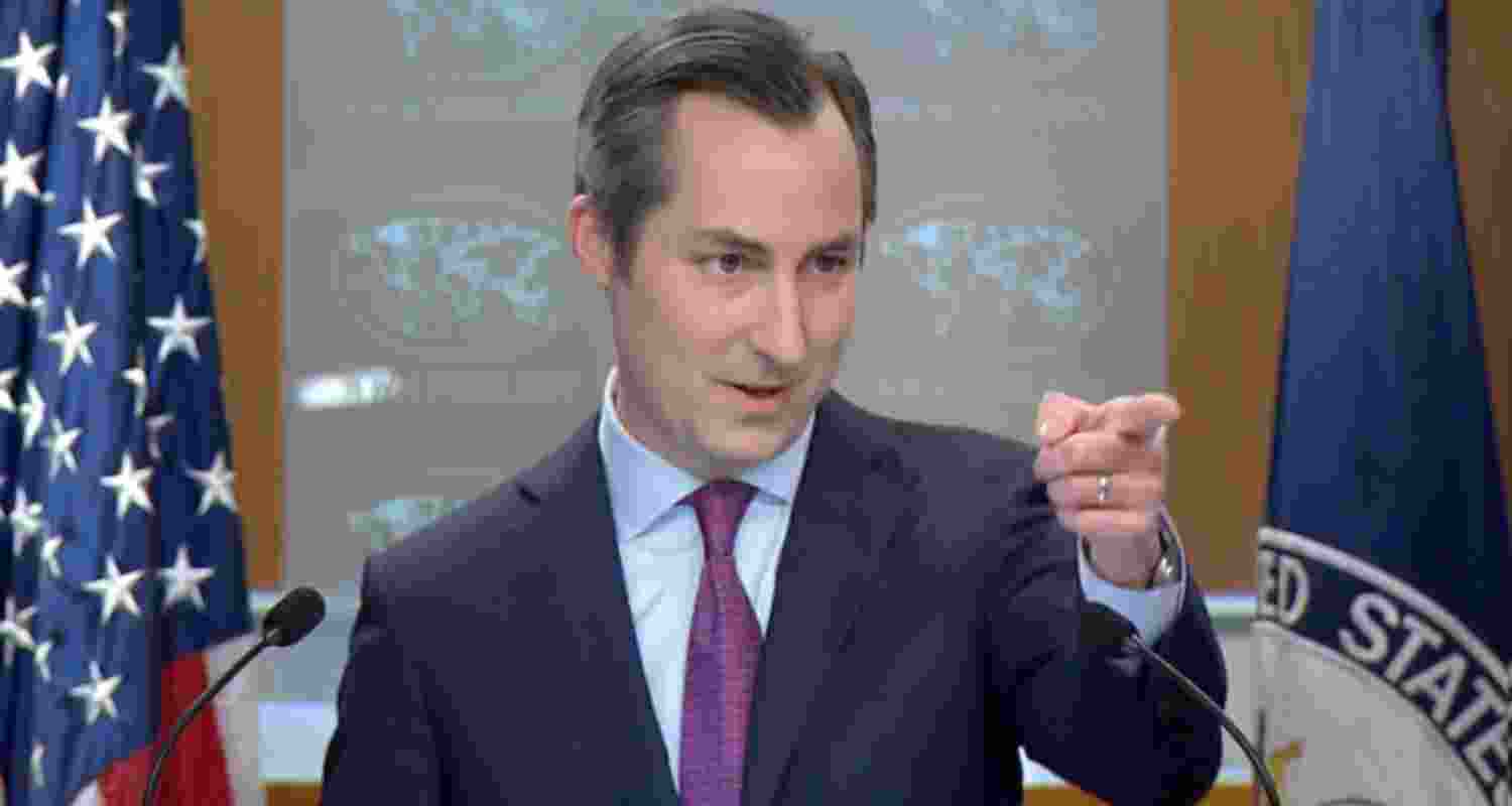 US State Department Spokesperson Matthew Miller. 