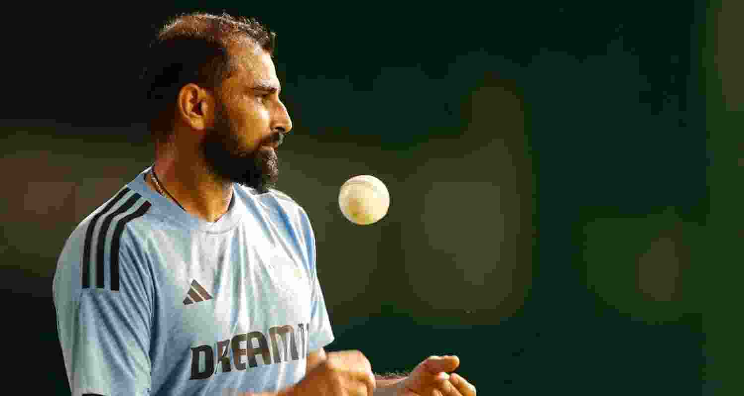 Indian pacer Mohammad Shami.