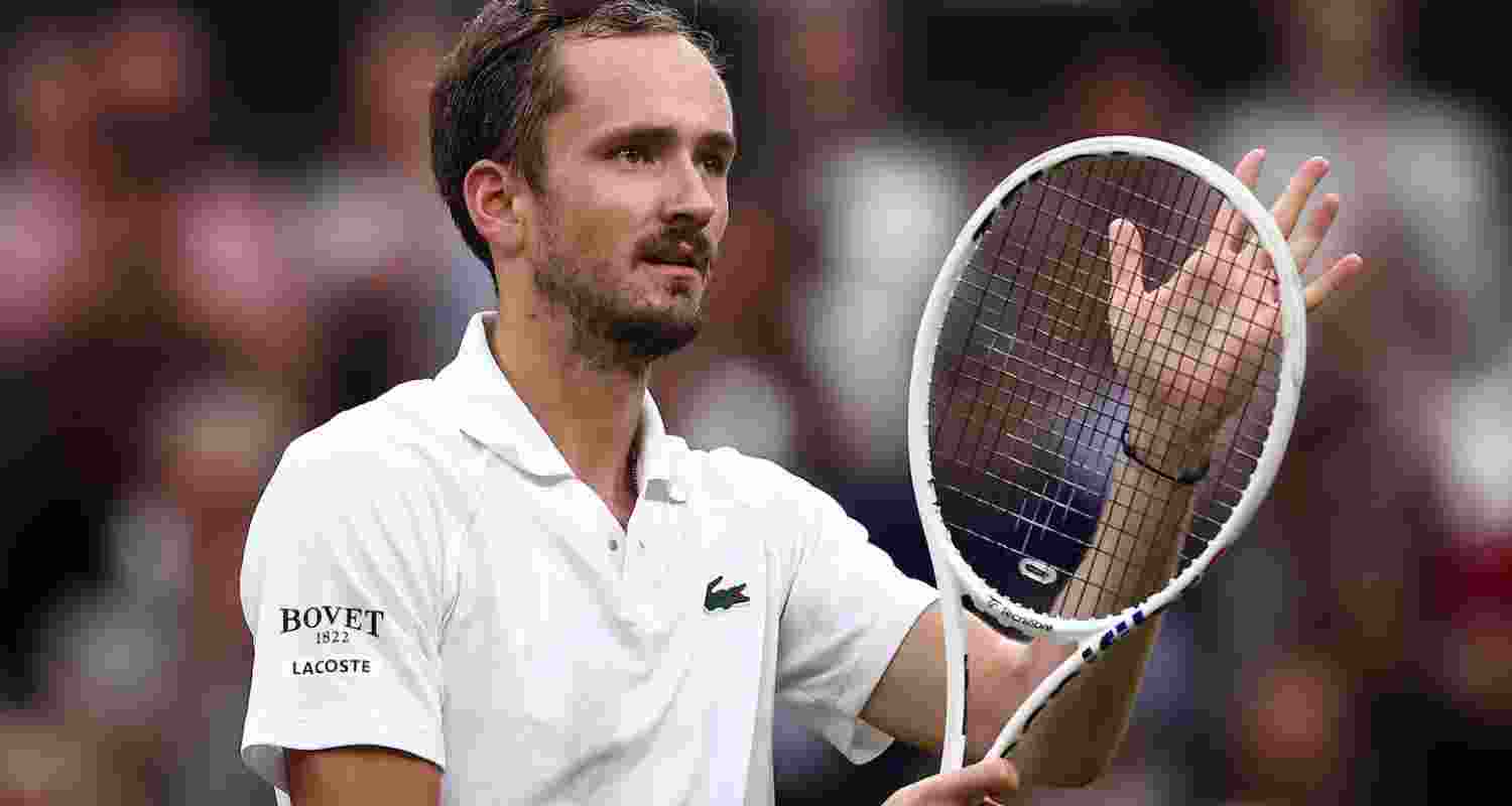 Former US Open champion Daniil Medvedev.