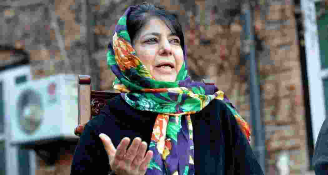 People’s Democratic Party (PDP) president Mehbooba Mufti. (File photo) People’s Democratic Party (PDP) president Mehbooba Mufti. (File photo)