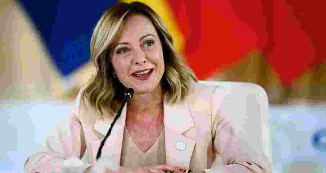 Italian Prime Minister Giorgia Meloni. File photo.