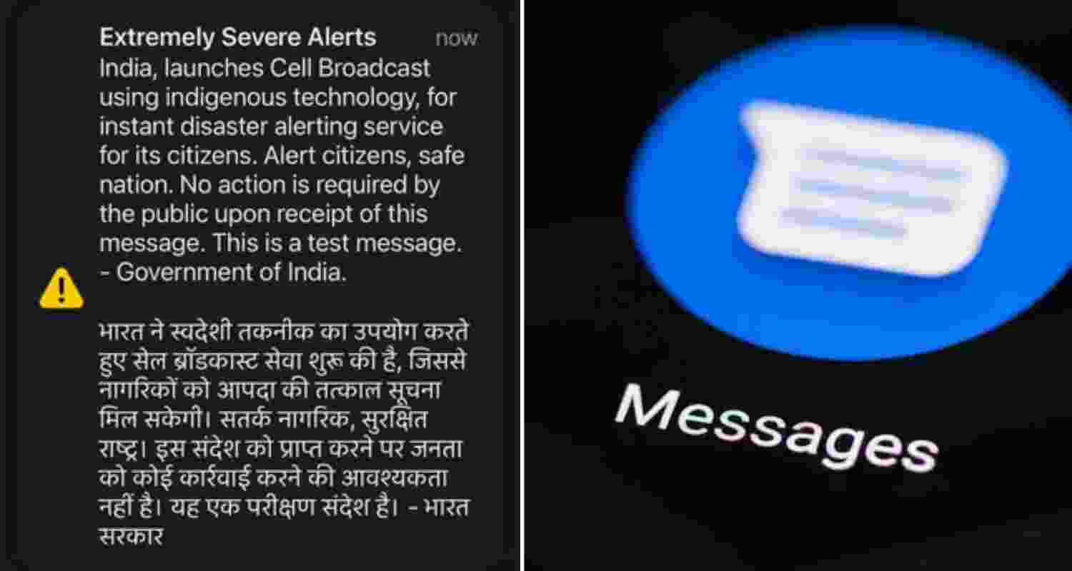 Marked as an "Extremely Severe Alert," the notification was a live demonstration of a new disaster-warning service built on indigenous technology.