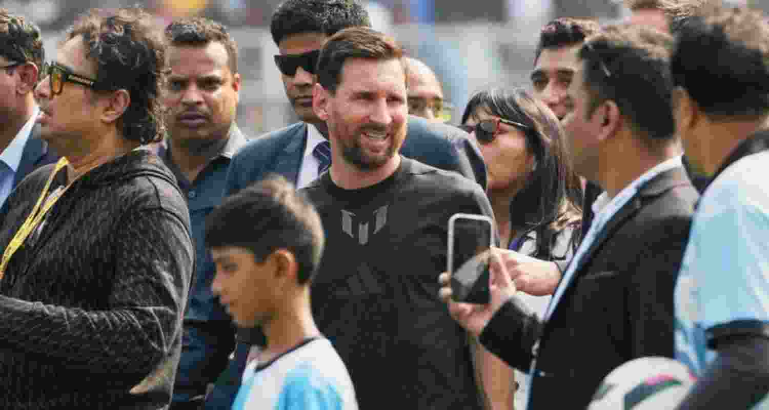 The football icon will begin the final leg of his India tour on Monday. Messi is also expected to meet Prime Minister Narendra Modi during his tour in the national capital. The football icon will begin the final leg of his India tour on Monday. Messi is also expected to meet Prime Minister Narendra Modi during his tour in the national capital.