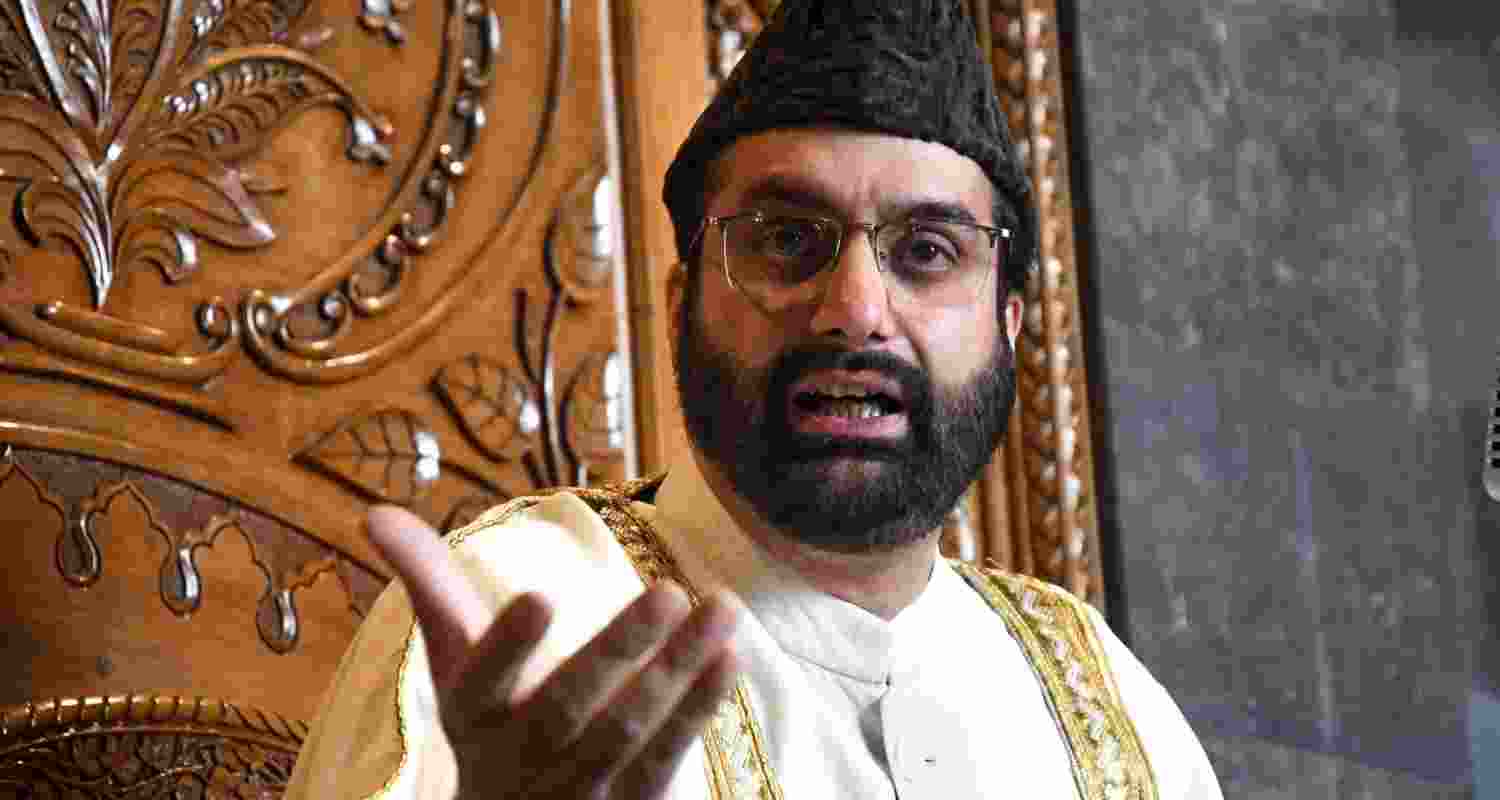 Moderate Hurriyat Leader and Mirwaiz Umar Farooq. Image: X