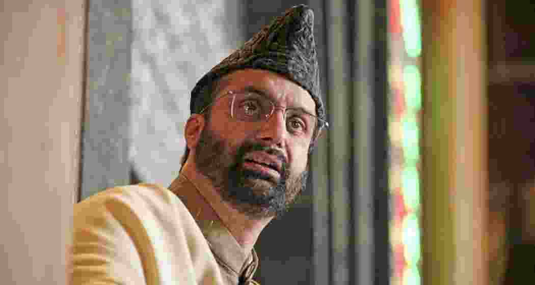 Spiritual leader Mirwaiz Umar Farooq. File photo.