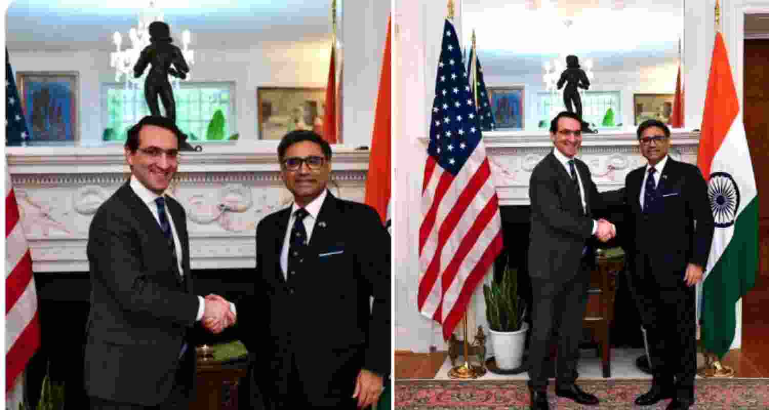 Vikram Misri meets Jeffrey Kessler to advance India-US cooperation in critical and emerging technologies.