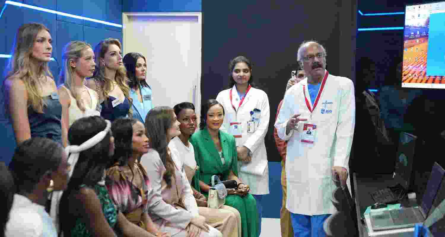Miss World 2025: Beauty meets science at Hyderabad's AIG Hospital