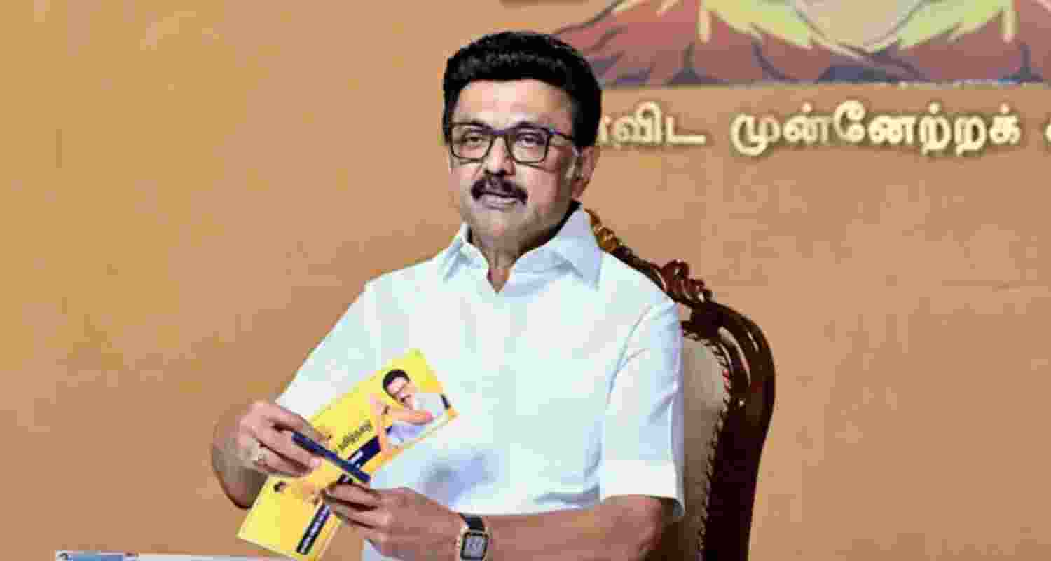 Tamil Nadu Chief Minister MK Stalin.