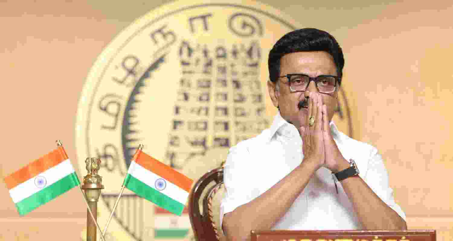 Tamil Nadu Chief Minister MK Stalin - file image.