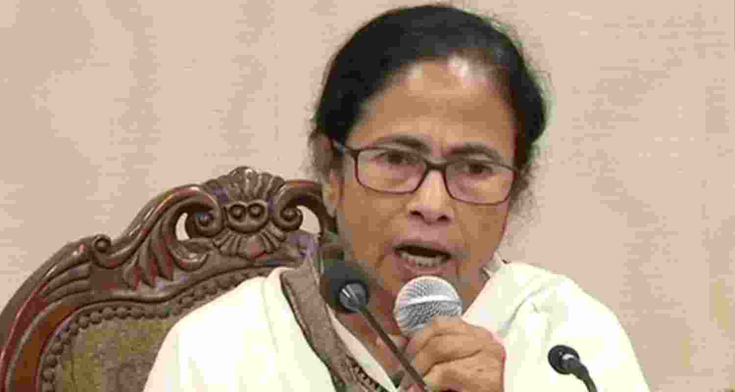 Former West Bengal Chief Minister Mamata Banerjee - file image.