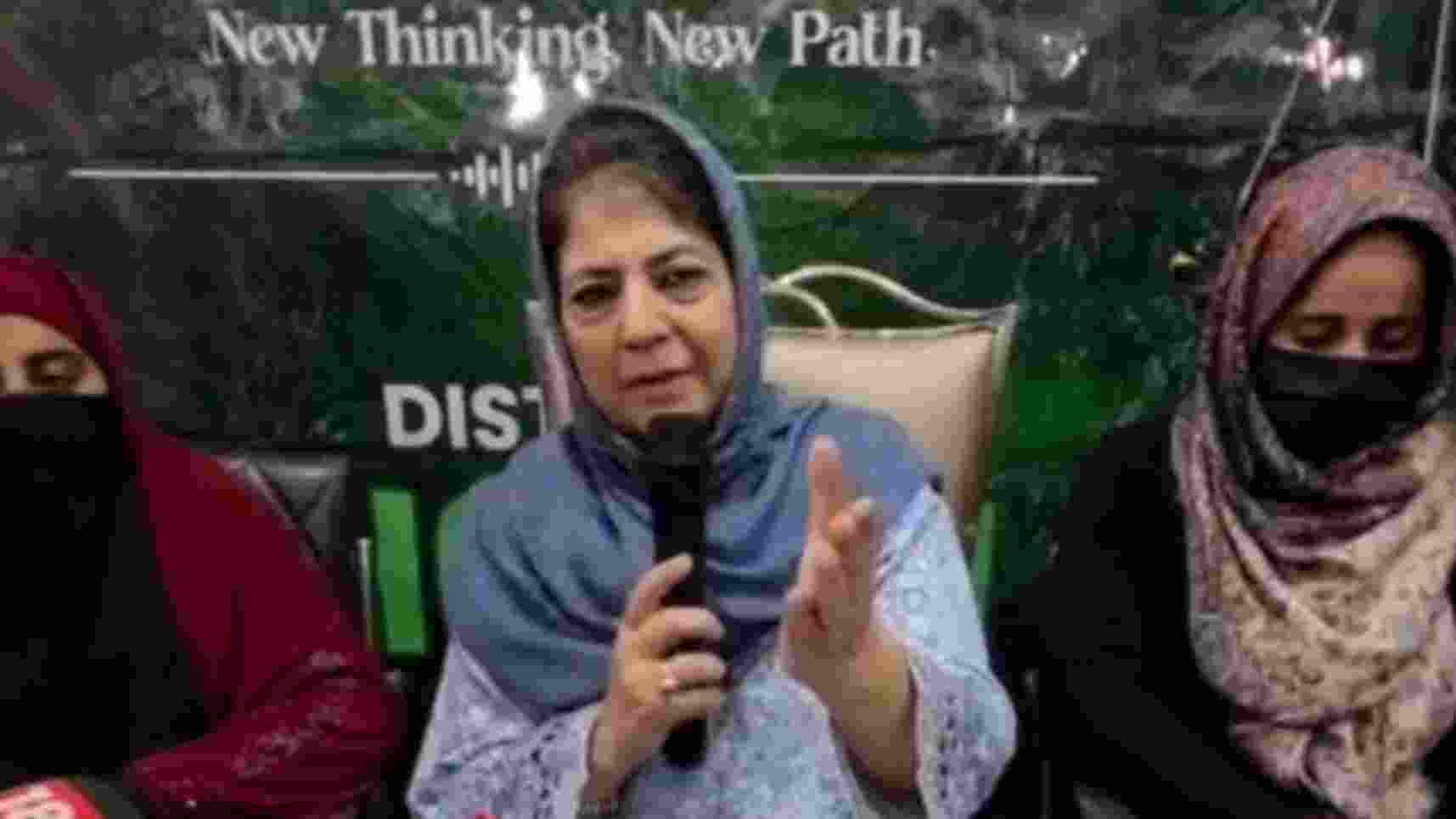 Mehbooba 'endorses' Rahul Gandhi's remarks against PM, HM