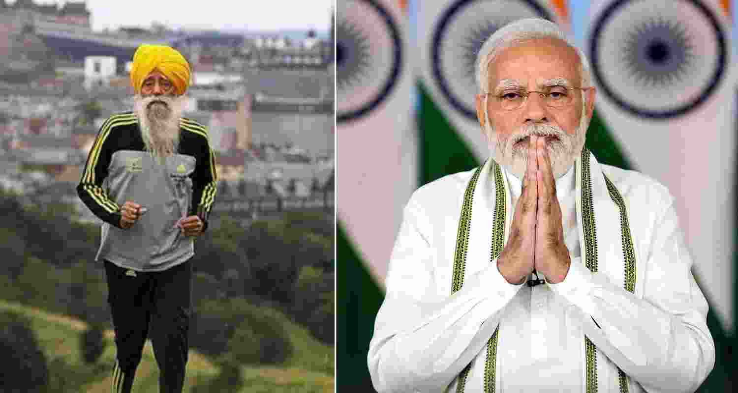 PM Modi pays tribute to veteran Marathon runner Fauja Singh