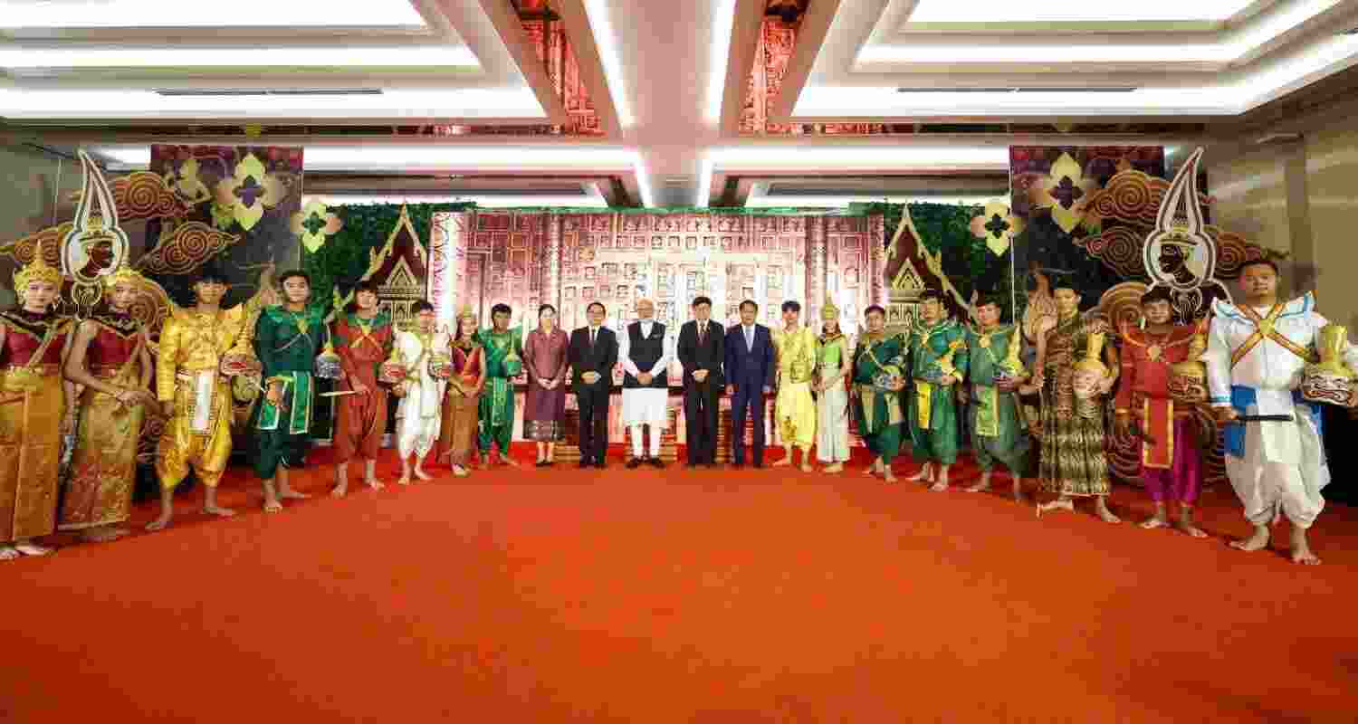 PM Modi Receives Warm Welcome in Laos Amid Cultural Festivities.