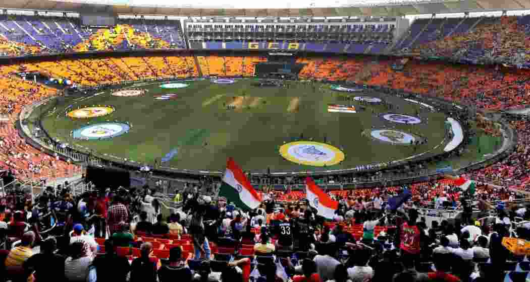 The Narendra Modi stadium in Ahmedabad, which will host the IPL final on June 3.