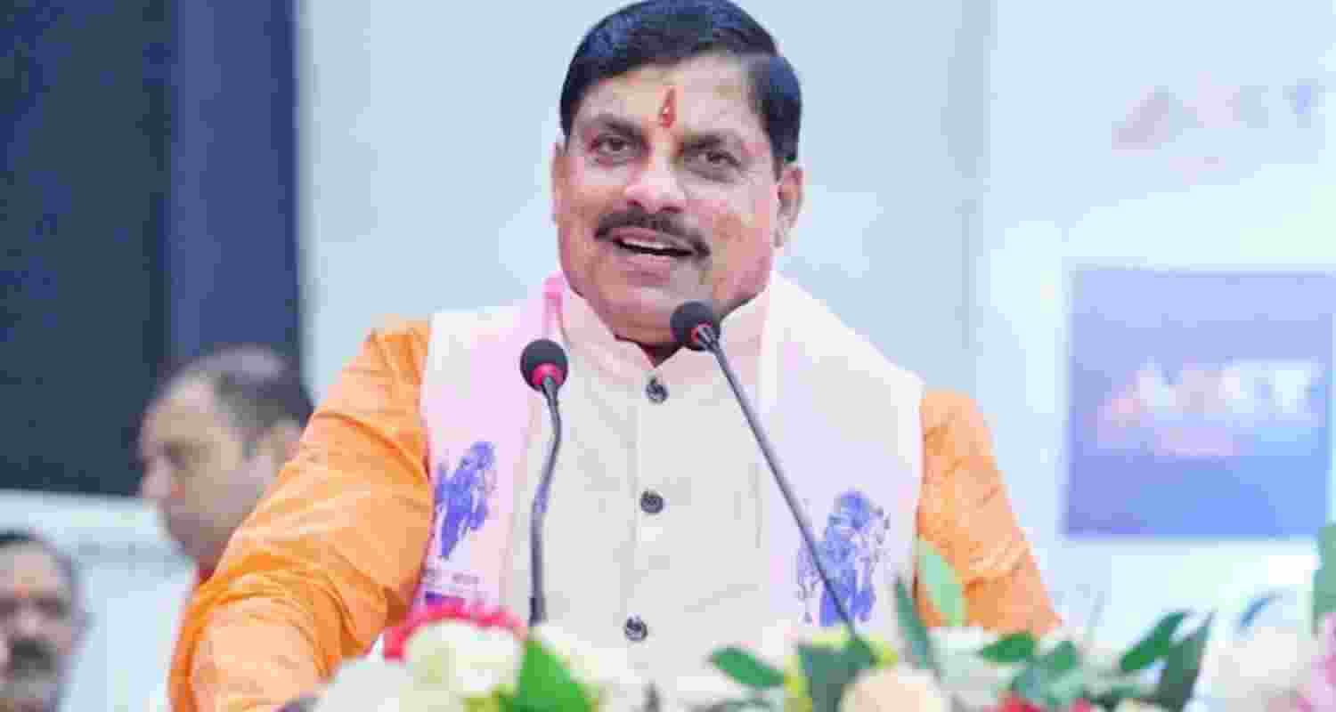 A file photo of Mohan Yadav.