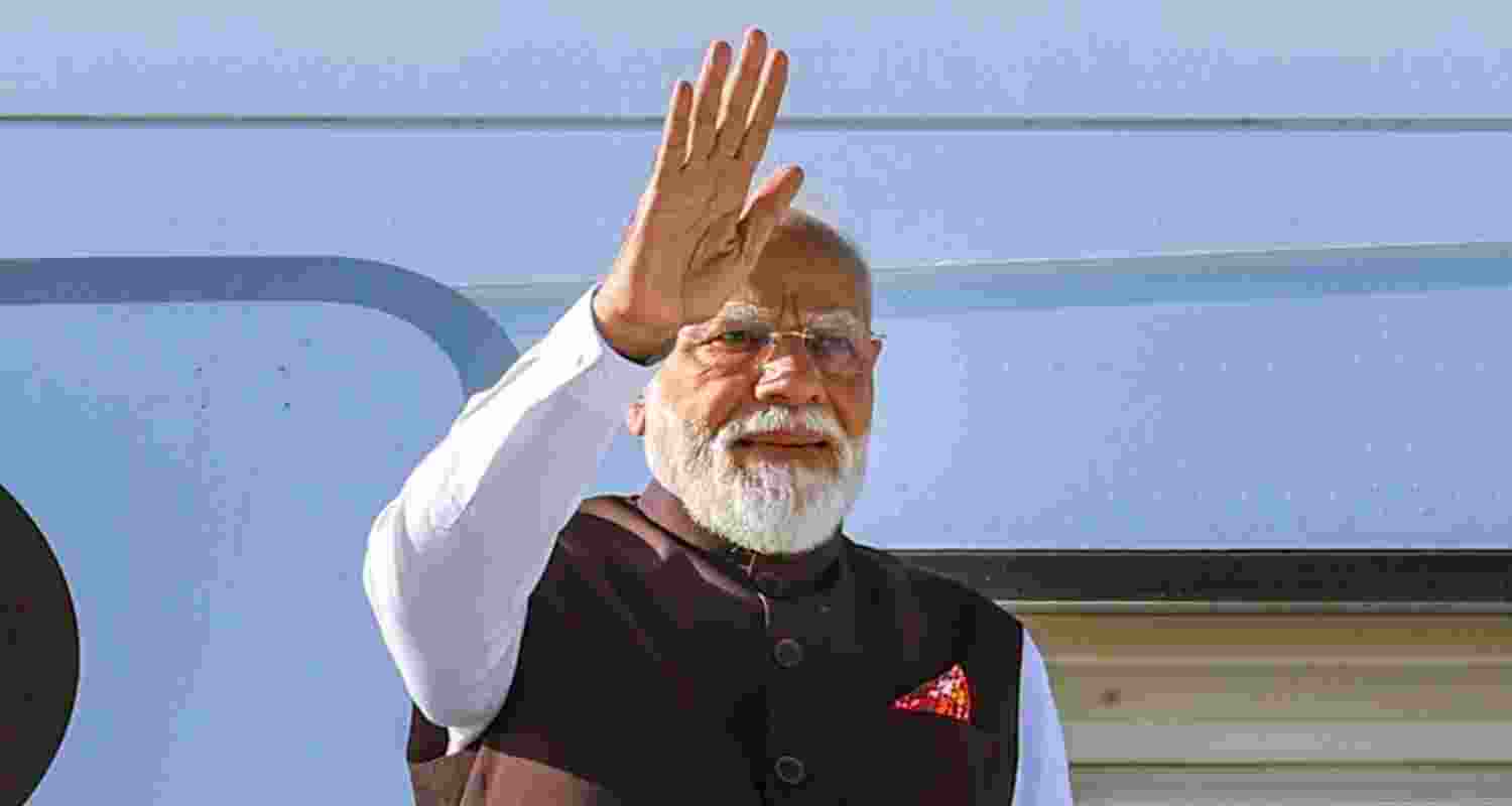Modi arrives in Slovakia, first Indian PM to visit since 1993