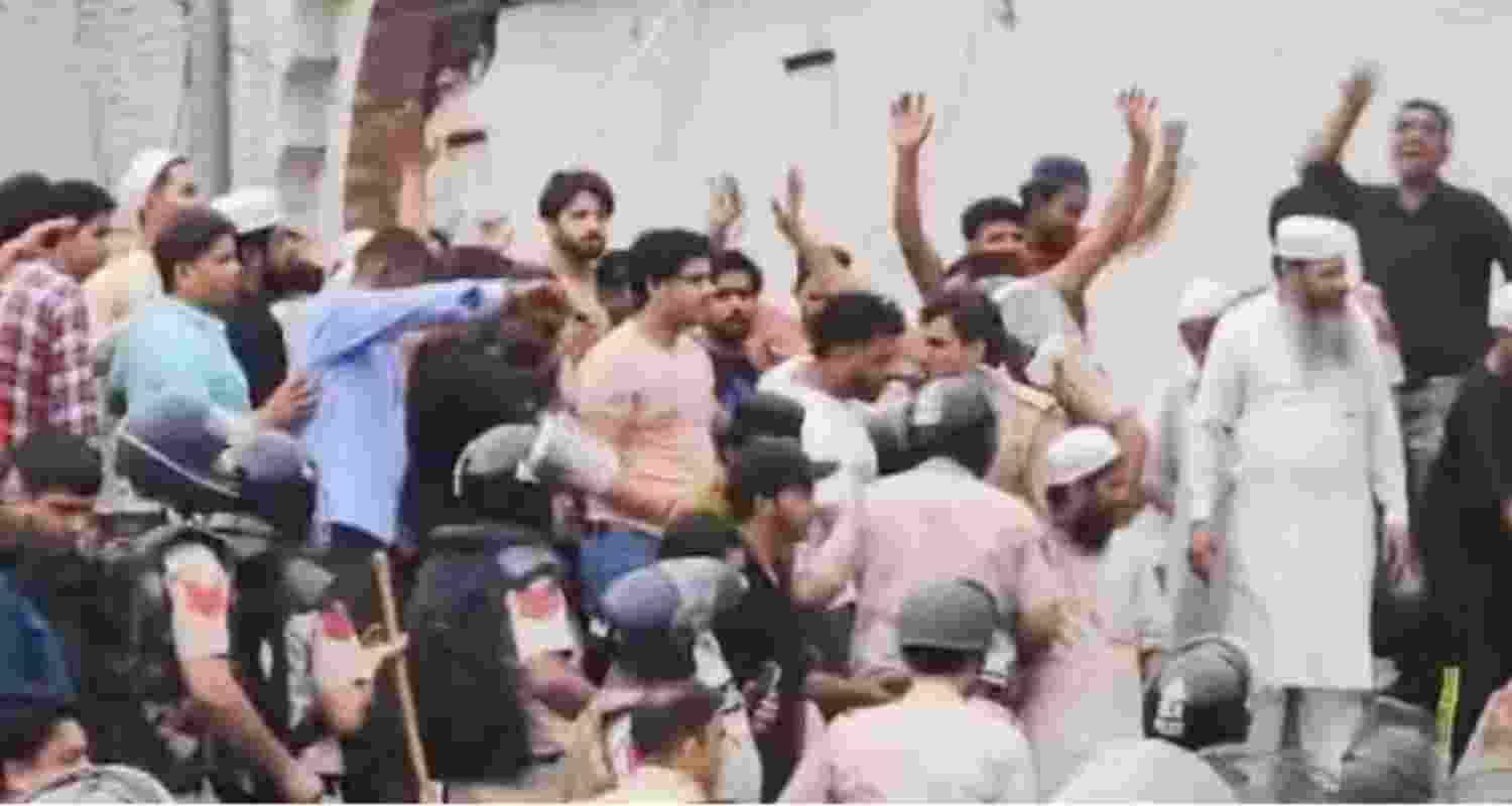 Protests in northwest Delhi's Mangolpuri over demolition at mosque
