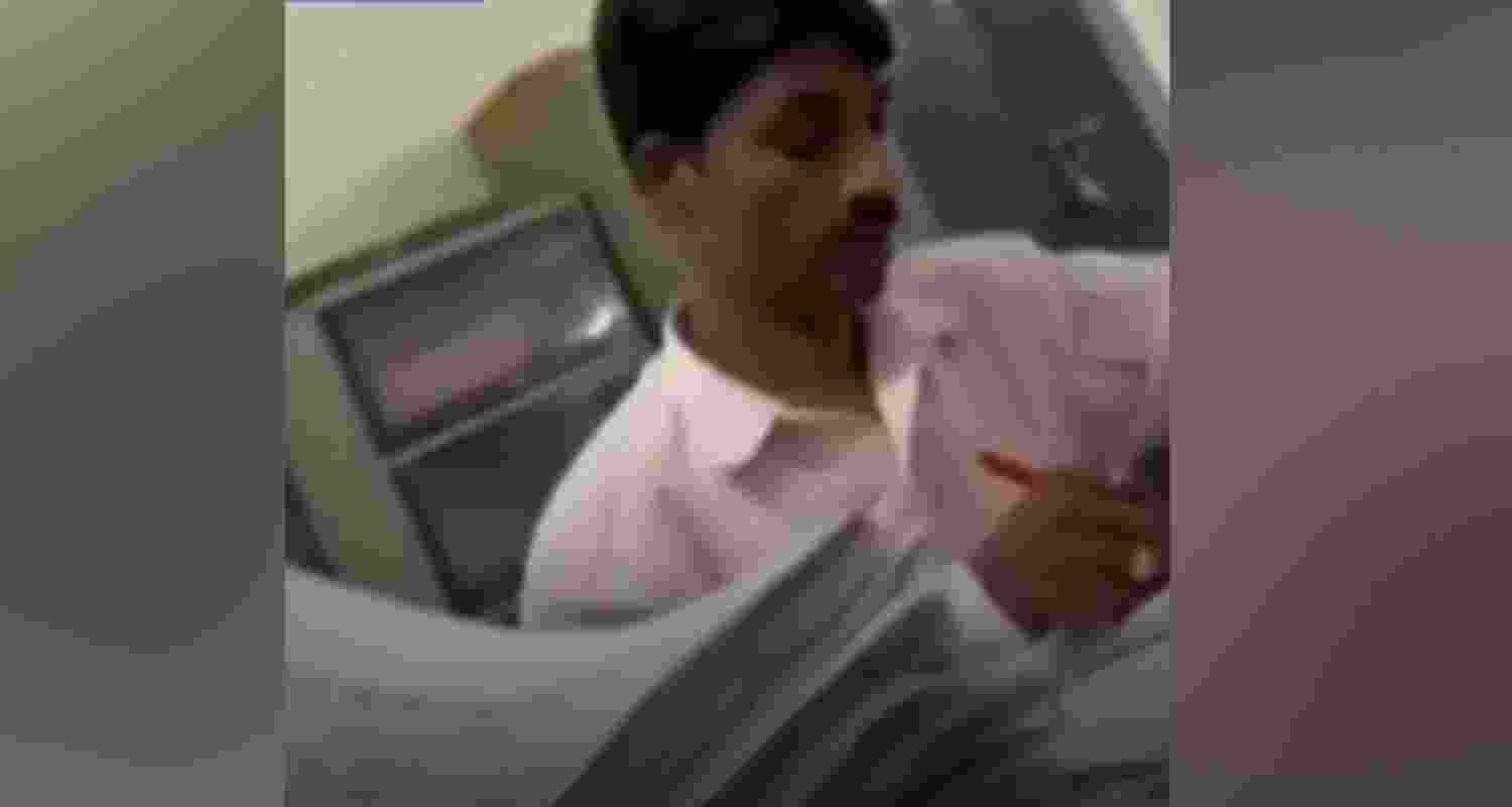 Video screengrab from X.