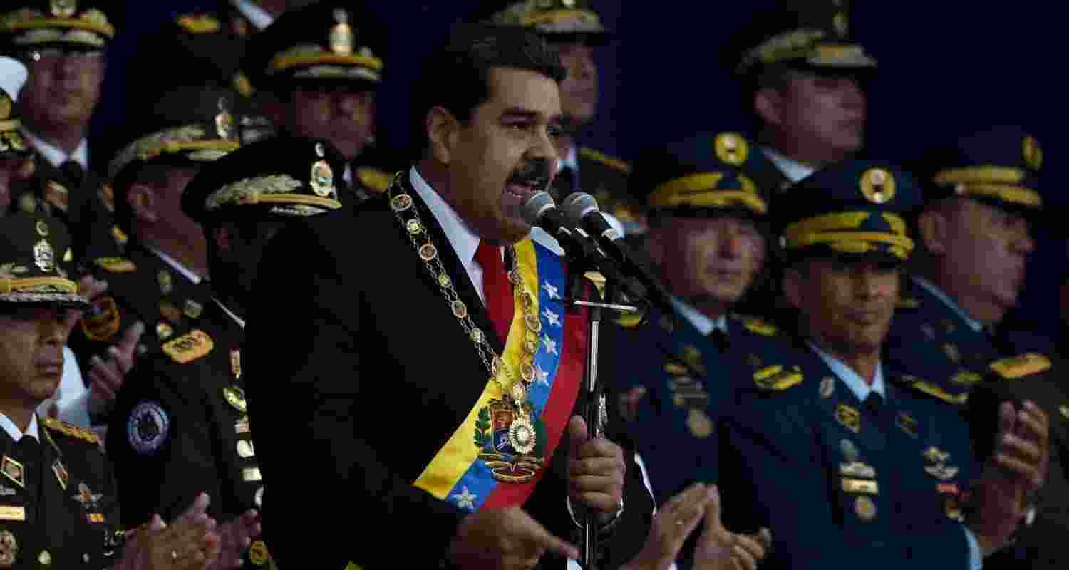 Venezuelan President Nicolás Maduro said this week that his country's civil militia has recruited 1.6 million members who are ready to fend off a foreign attack.