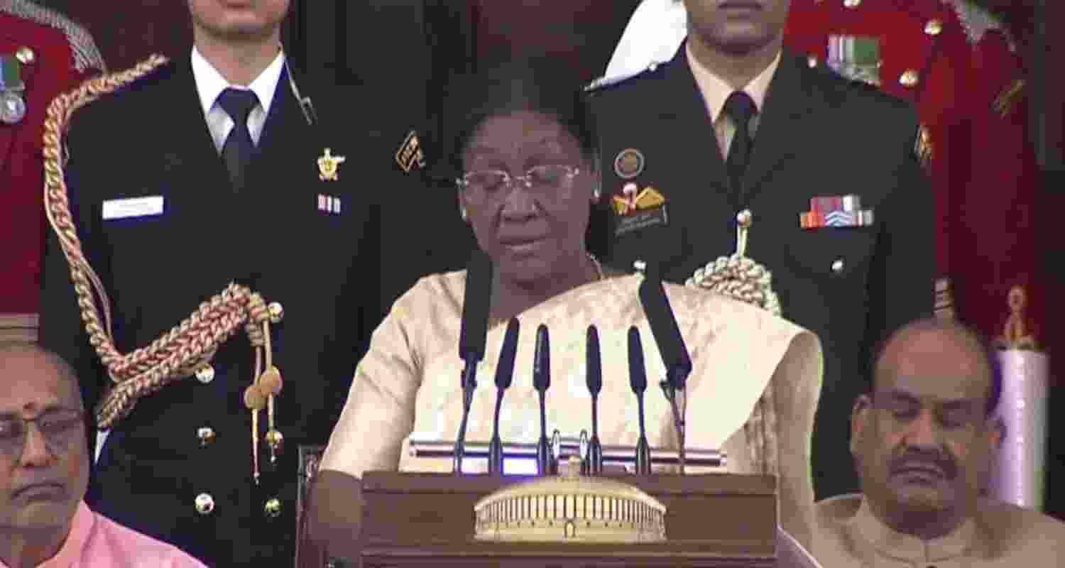 President Droupadi Murmu.