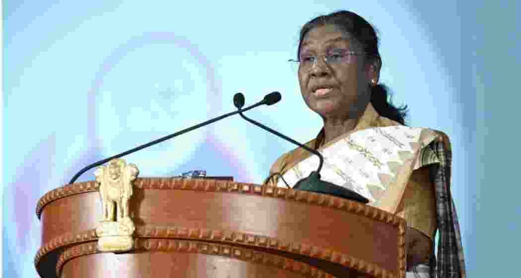 A file photo of President of India, Droupadi Murmu. 