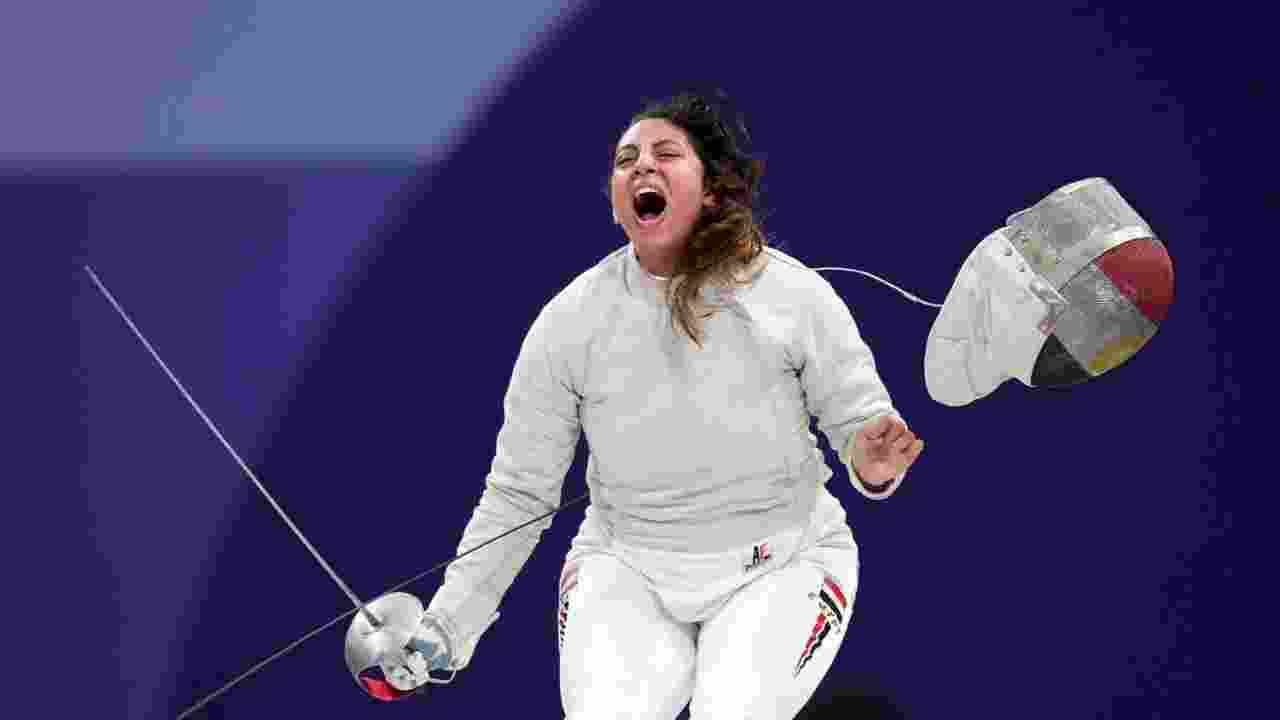 Egyptian fencer Nada Hafez has become a source of inspiration at the Paris 2024 Olympics, competing while seven months pregnant.