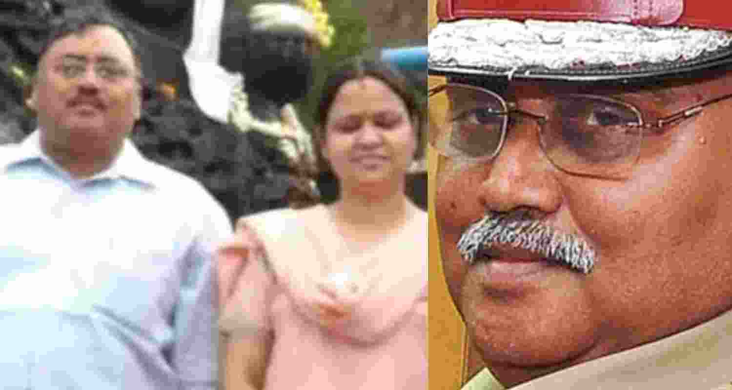 Ex-DGP with his wife. 