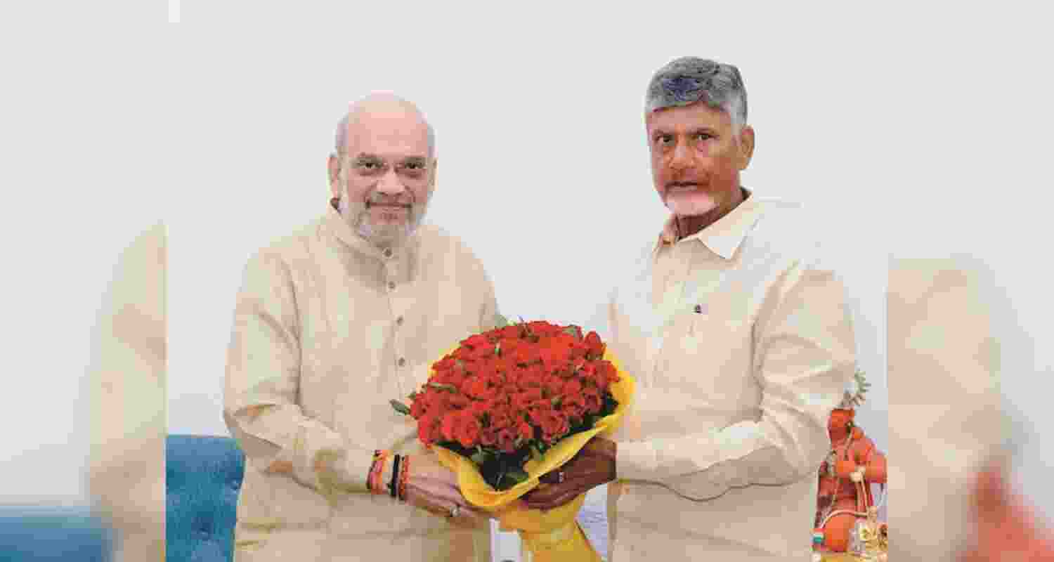 Naidu meets Union ministers, discusses Polavaram project