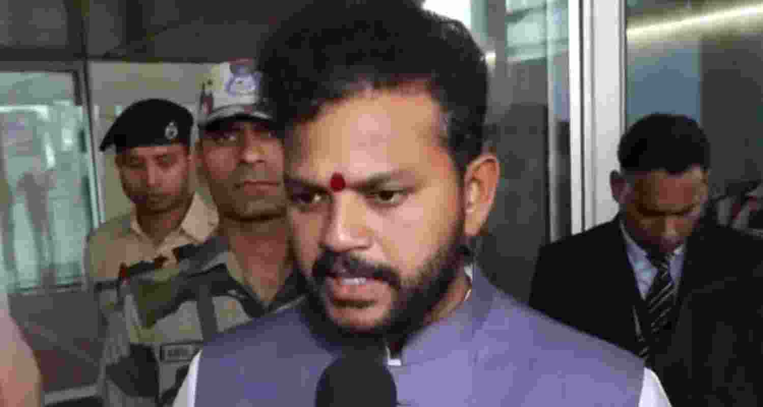 Union Civil Aviation Minister Ram Mohan Naidu.