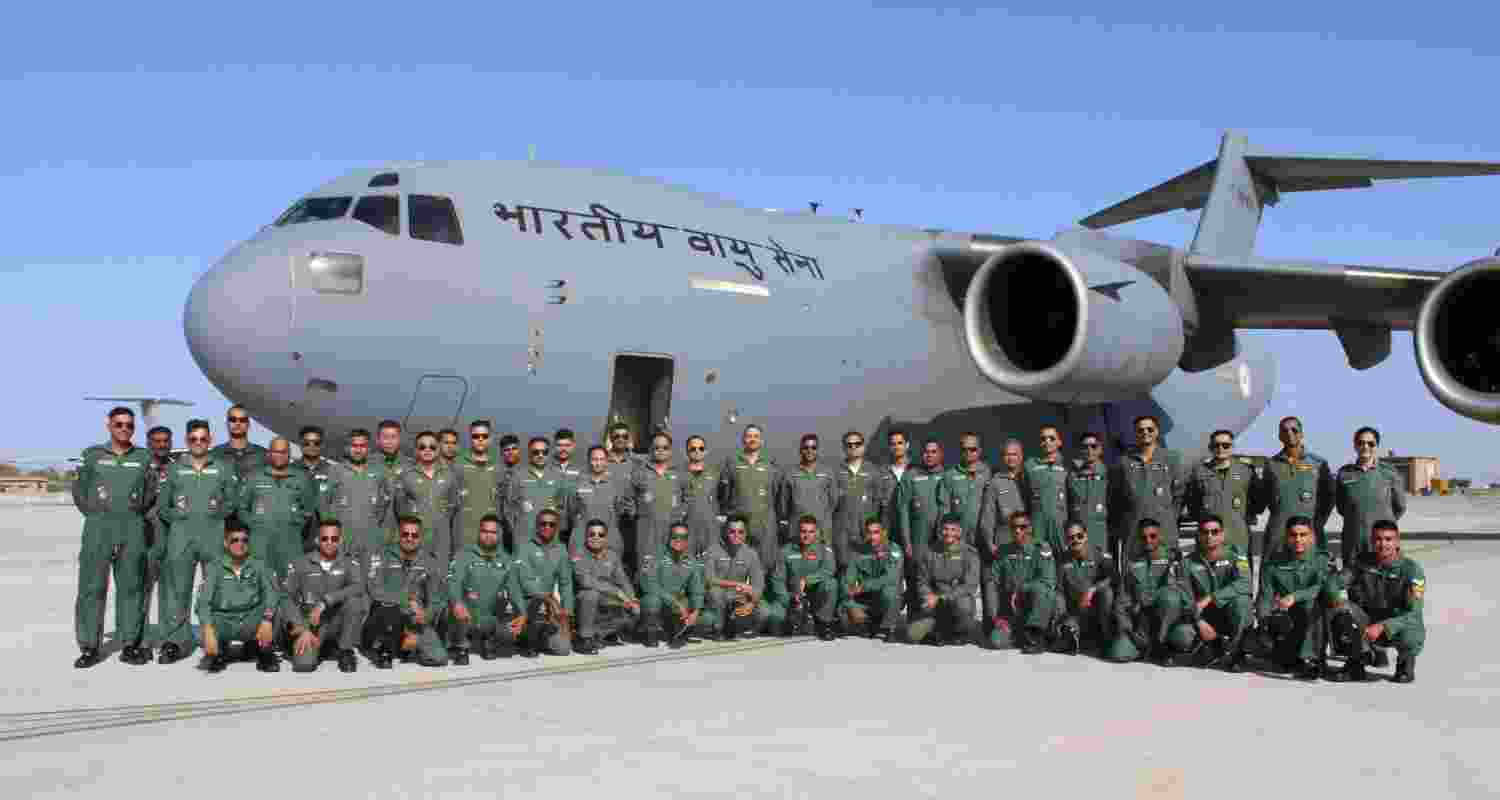IAF contingent. 