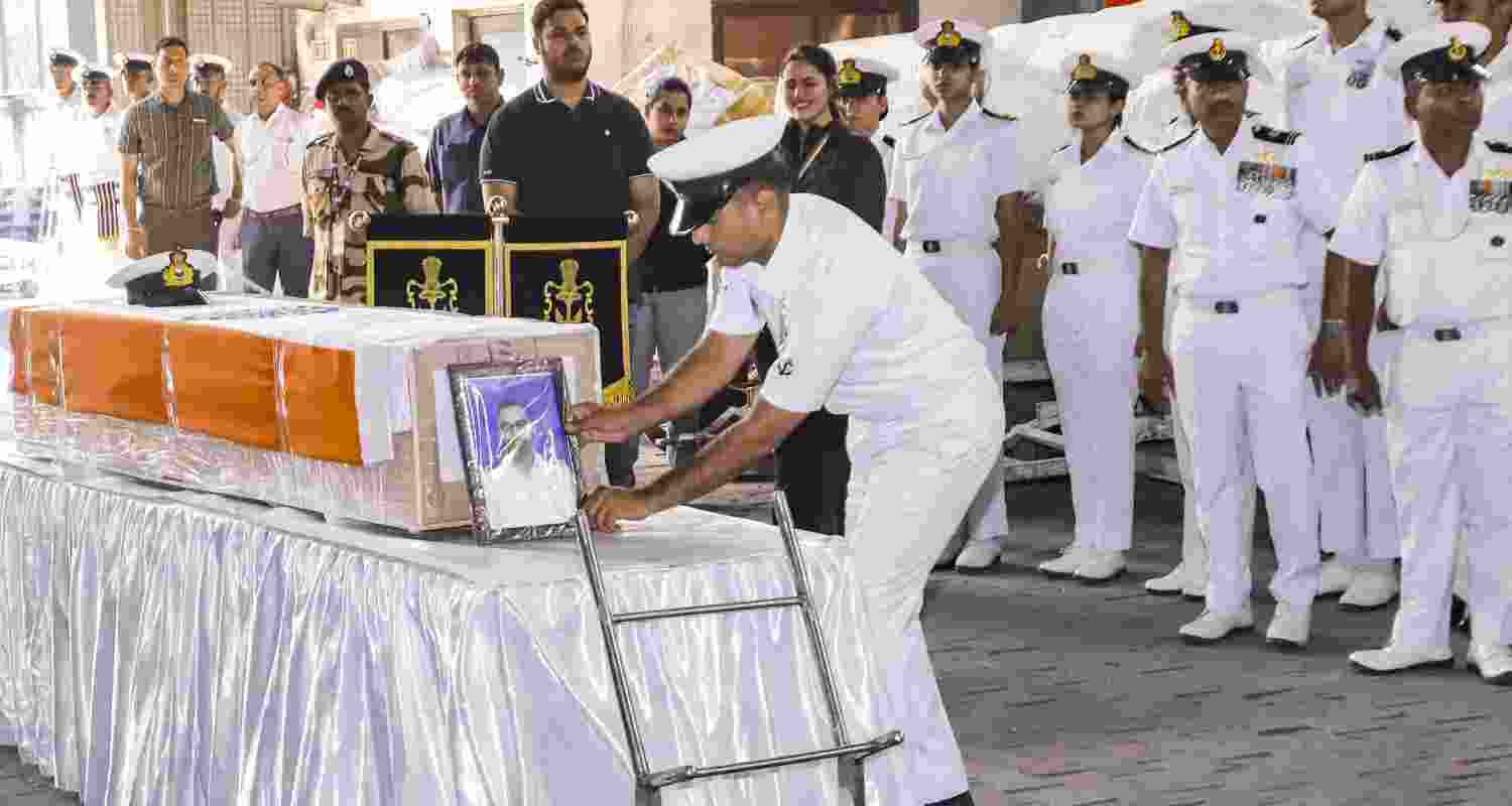 Lt Vinay Narwal remains. 